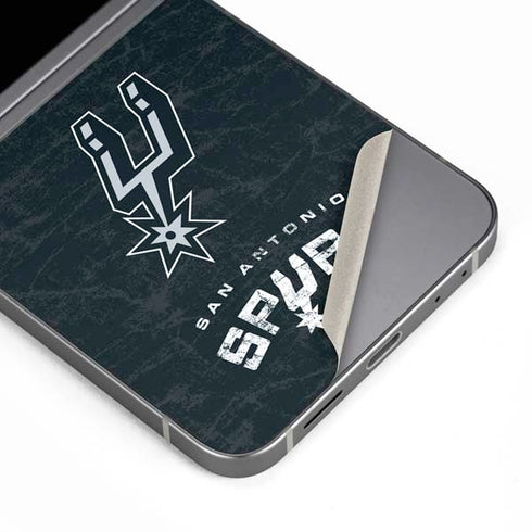 NBA San Antonio Spurs Secondary Logo Galaxy Z Flip6 Skin